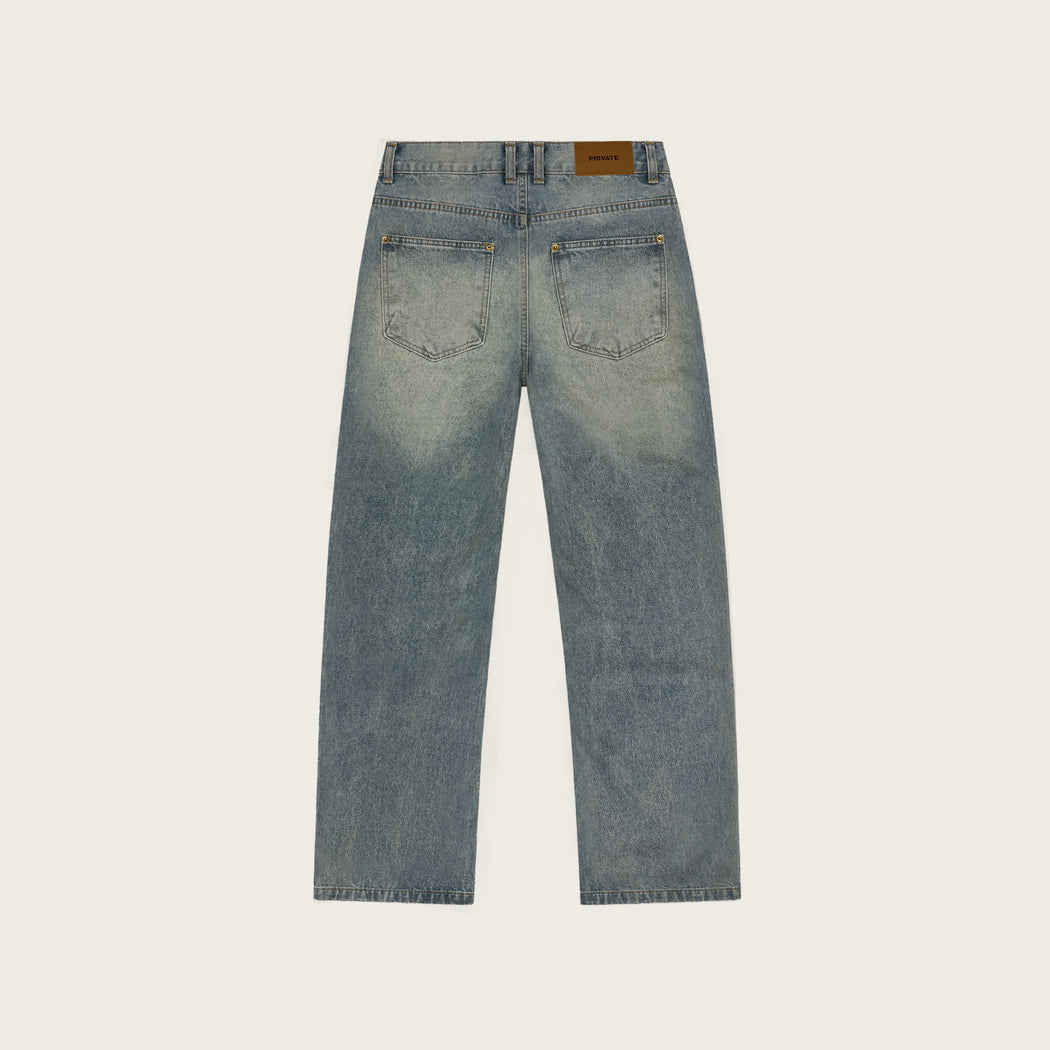 DOUBLE KNEE DENIM